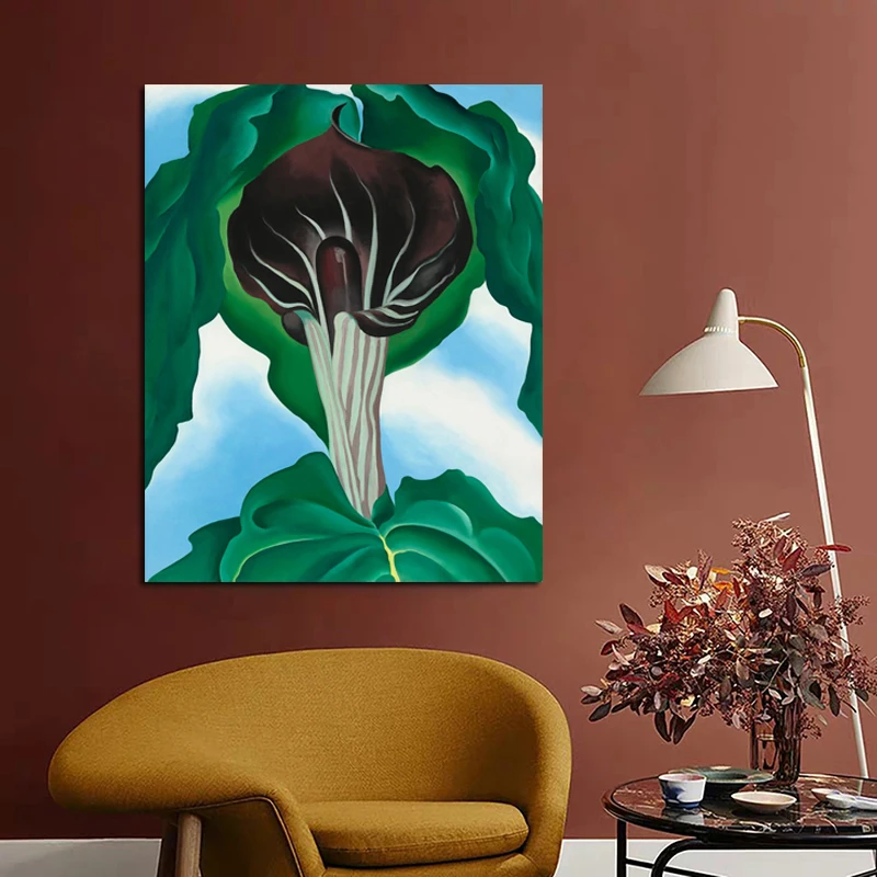 Джорджия О 'киффе настенная живопись на холсте плакаты печать Современная