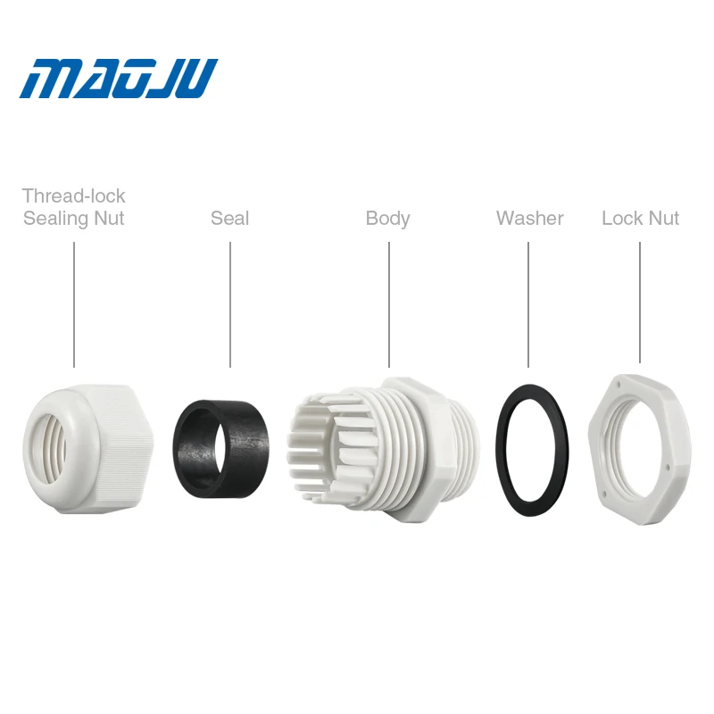 10 шт. Водонепроницаемый кабельный сальник для герметизации провода ввод