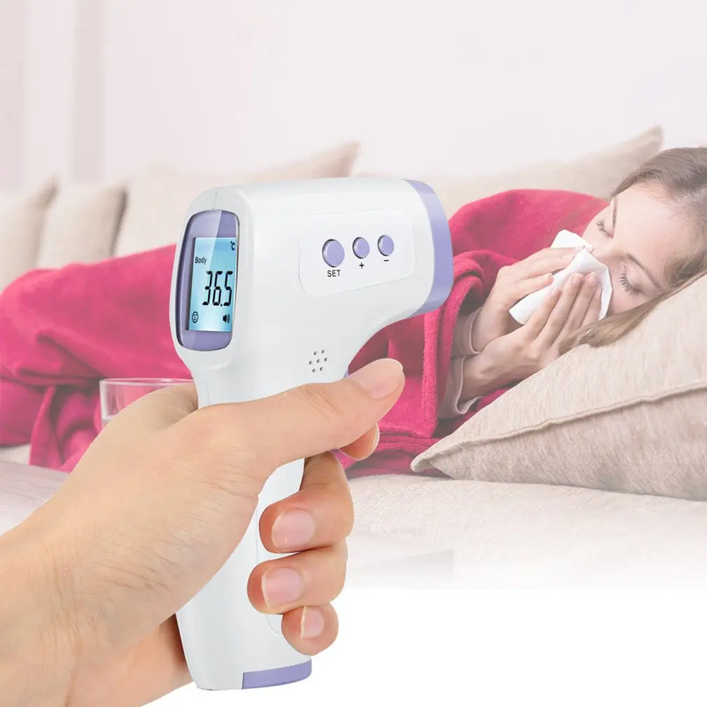 

2020 New Muti-fuction Digital Termomete Infrared Forehead Termometro Tool Non-contact Temperature Measurement Device