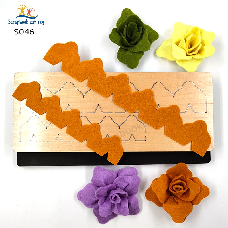 

FlowerDIYS046MuyuWoodenMoldScrapbook CuttingDiesSuitableForMarketGeneralMachines