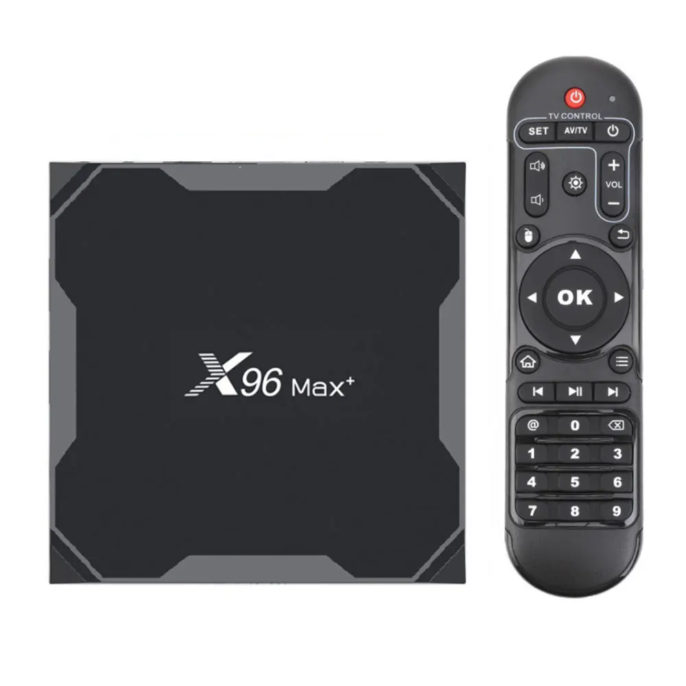 

X96 Max+ Set-Top Box, Android 9.0 S905X3, 2Gb+16Gb, Bt Tvbox Hd Smart Player