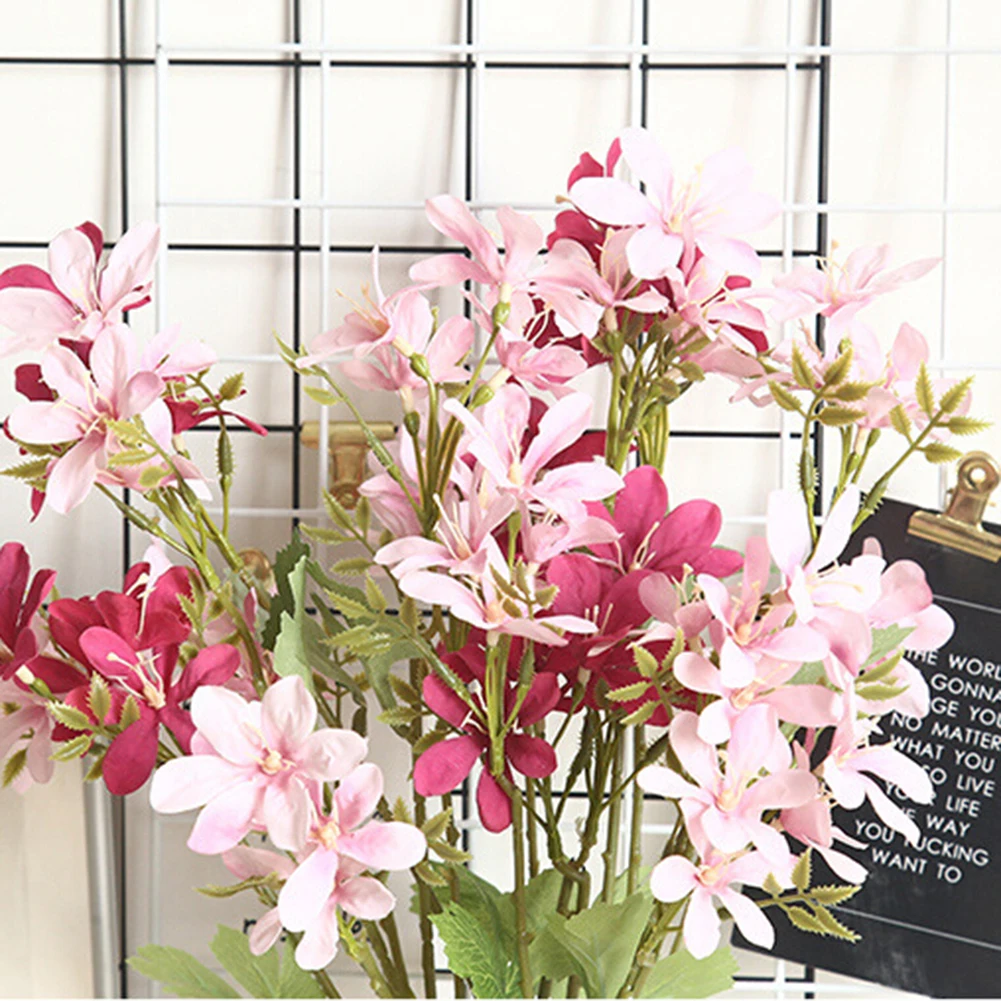 Цветок фрезии украшение для дома свадебные цветы искусственные