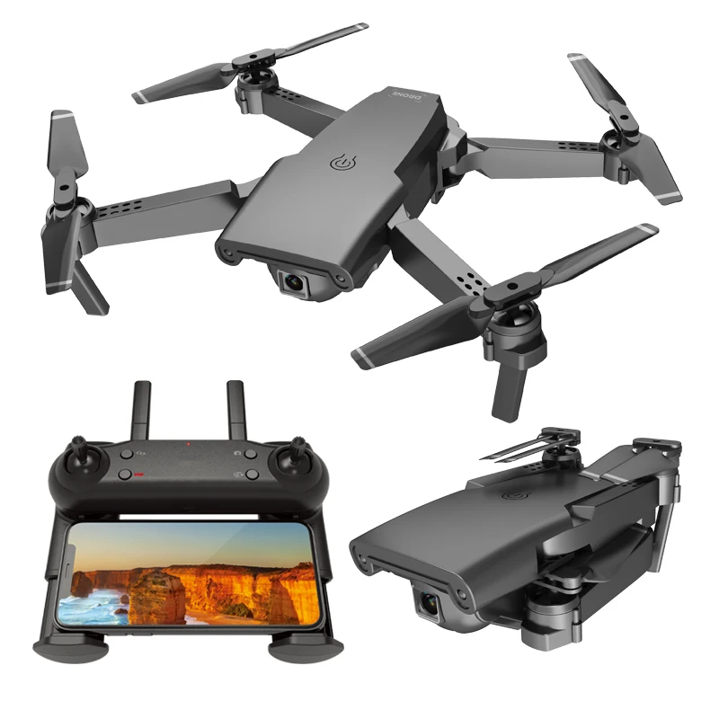 Дрон Hipac S8 4K с камерой 1080P HD Max 12 минут WiFi FPV оптический поток Профессиональный