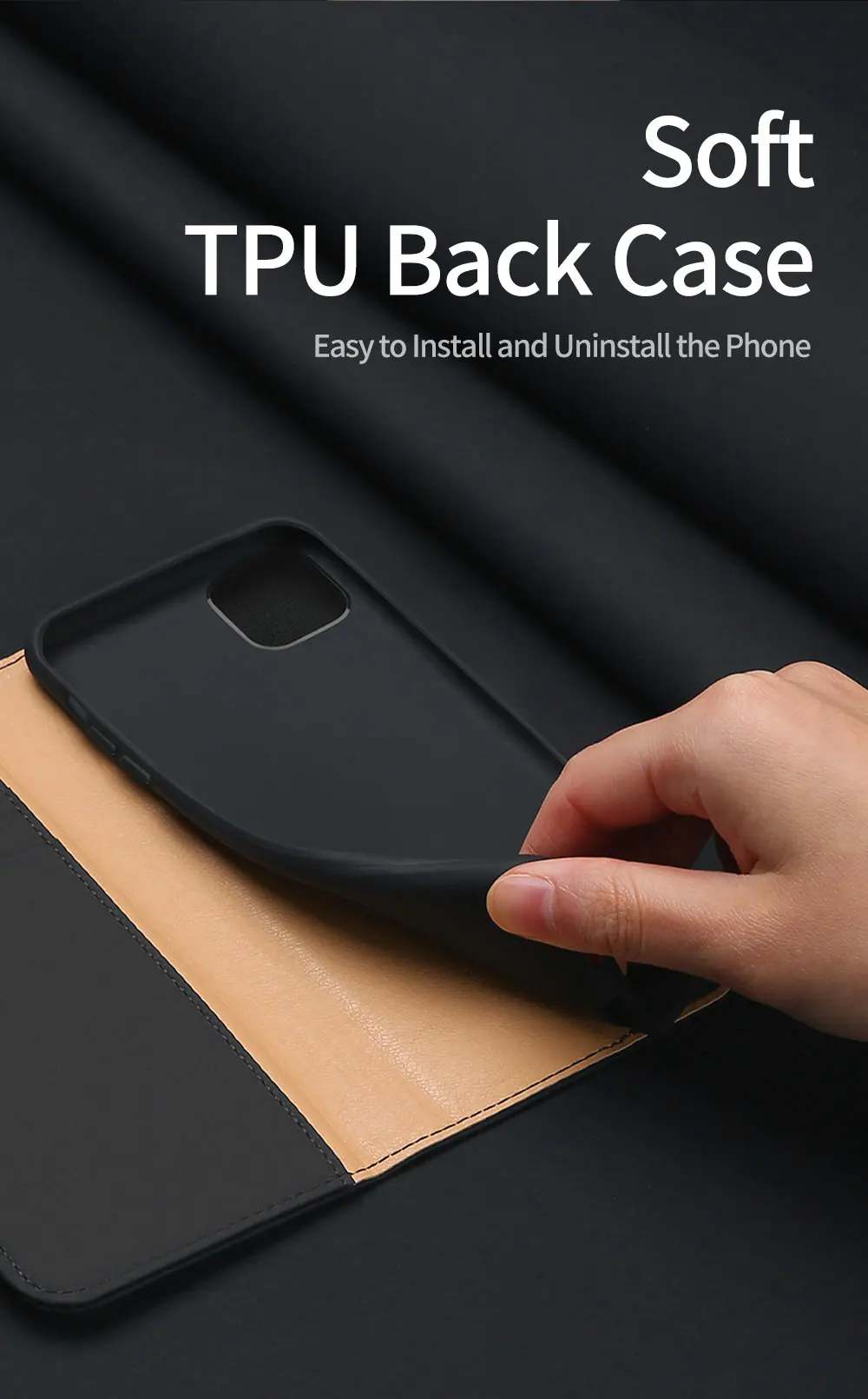 DUX DUCIS для Iphone 11Pro Max 11 Pro Роскошный кошелек из натуральной кожи Магнитный чехол для телефона Iphone X XS Max XR 7 8 Plus