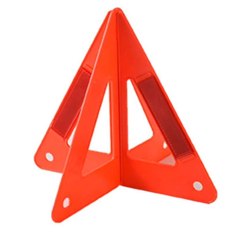 

C 26*25*23CM Foldable Car Safety Emergency Reflective Warning Triangle Car Auto Outdoor Reflective Flash Sign Triangle