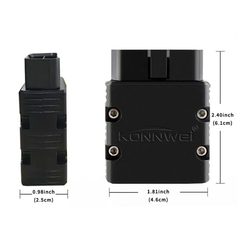 

KW902 Wifi V1.5 V2.1 PIC18F25K80 OBDII Diagnostic Tools ELM 327 OBD2 Code Reader Support J1805 Protocol