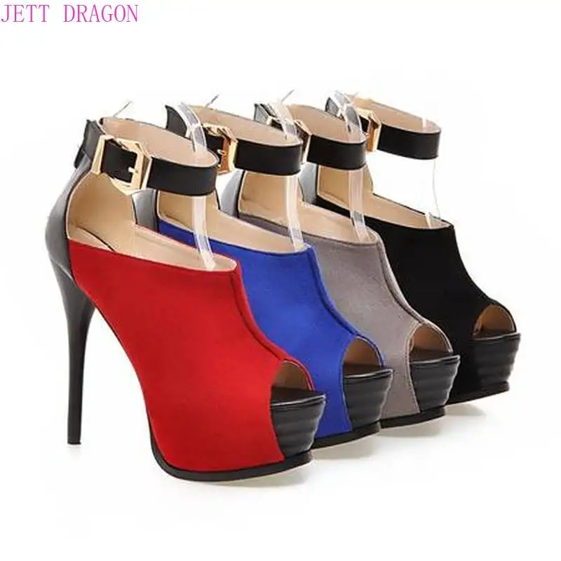 

2021 г. Женские сандалии летние модные разноцветные туфли с открытым носком, с пряжкой, на тонком высоком каблуке Женская обувь размера плюс ...