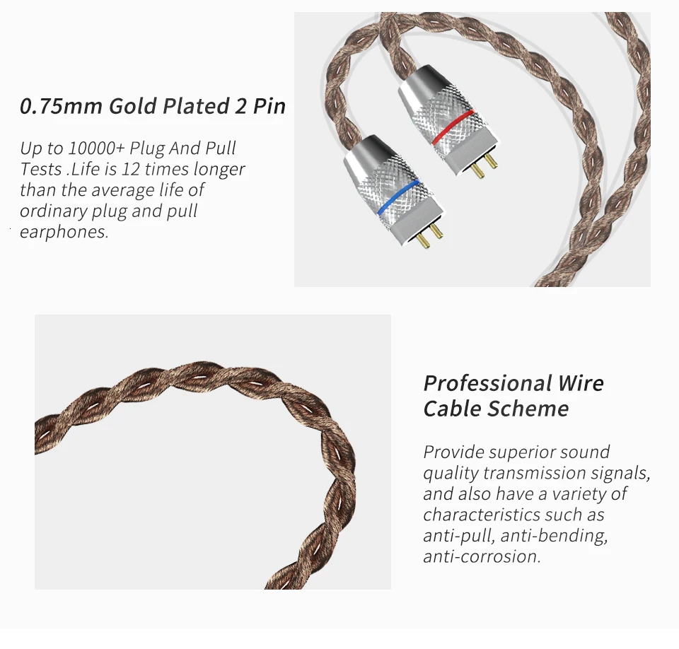AK Audio CCA C10 4BA+ 1DD 10 мм блок Гибридный 2PIN в ухо наушник HIFI DJ Monito бег спортивные наушники гарнитура вкладыши наушники