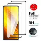 Защитное стекло для телефона Poco X3 NFC, 2 шт., защита для экрана Xiaomi Poco X3 NFC, пленка для телефона Xiomi Xaomi Poke Poko X3 3X NFC