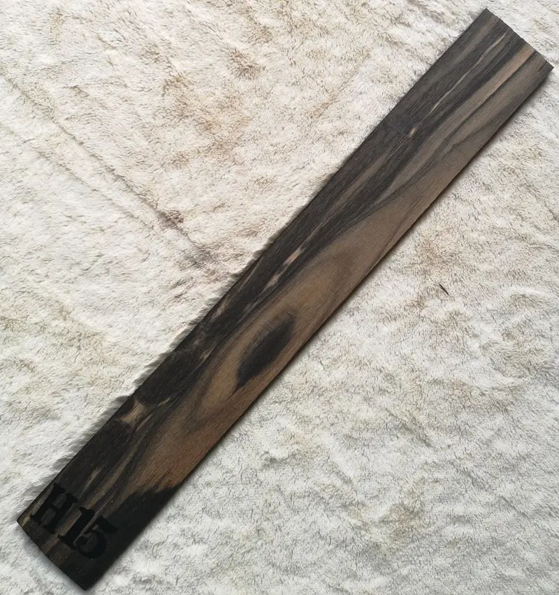 afrikanische gestreiften muster ebenholz für klassische gitarre elektrische gitarre akustische gitarre ukulele griffbrett diy gitarre griffbrett