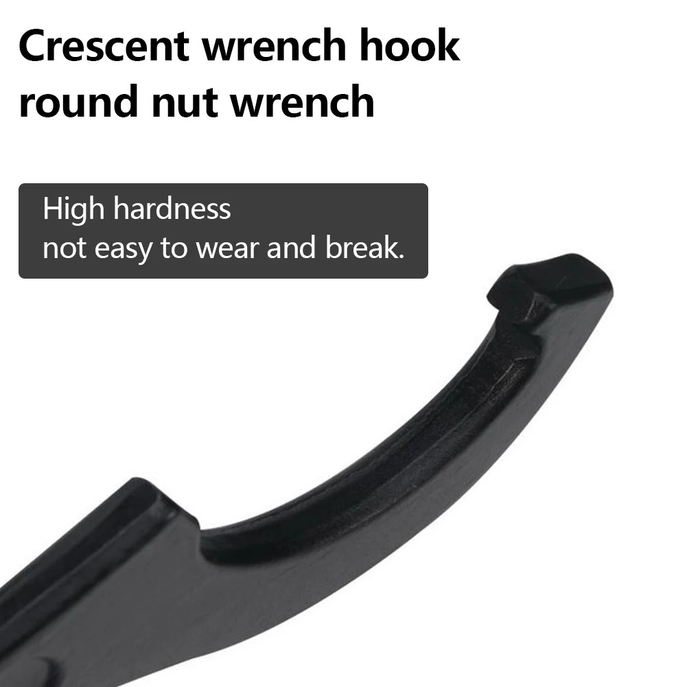 

C Hook Spanner Wrench Multifunction Steel Mill Holder Half Moon Wrench40-42/34-36 For Kengtu Motorcycle And All Terrain Vehicle
