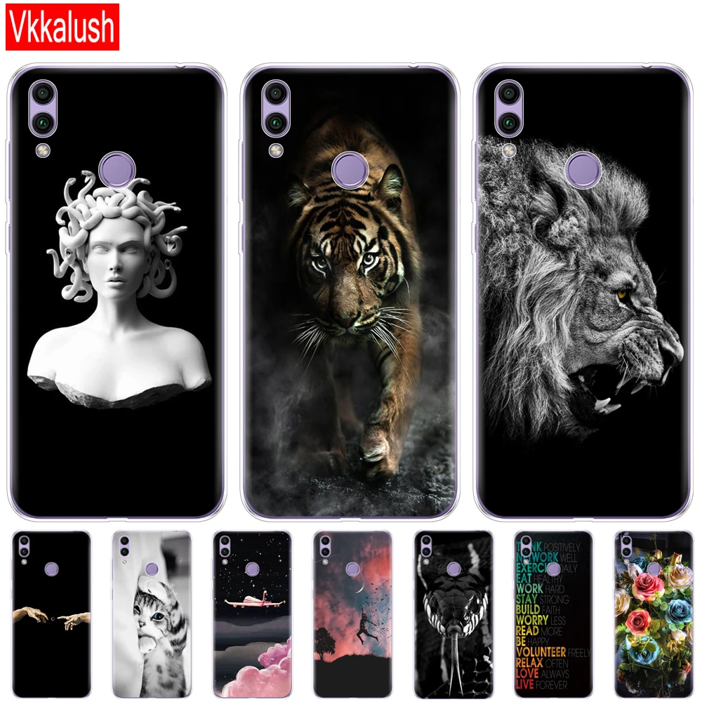 Silicon Soft TPU Back Case For Huawei Honor 8C 6.26'' Inch Protect Phone Cover 8c Shell Coque | Мобильные телефоны и