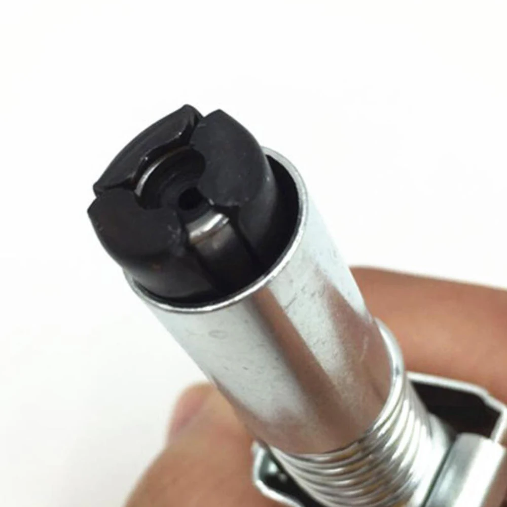 Быстроразъемный зажим для смазки штуцер высокого давления с двойной ручкой