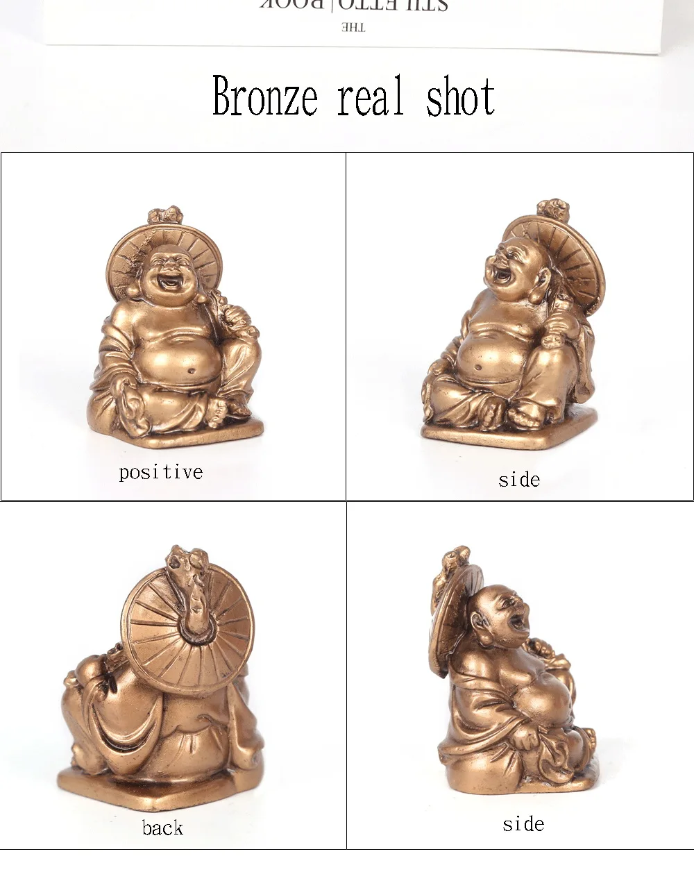 Смола Maitreya home Feng Shui украшения Смеющийся Будда большой живот Будда Ремесла украшения набор шесть Будда группа