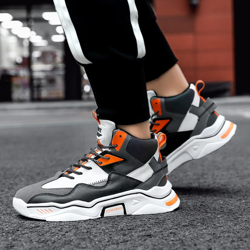 

Krasovki Men's Casual Shoes Adult Men Sneakers Comfortable Sport Footwears 2020 Trainers Trend Shoes Chaussure Homme High Top