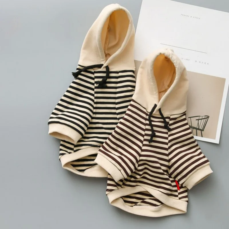 Семейная одежда 2018 для собак хлопковое пальто толстовки с капюшоном чихуахуа