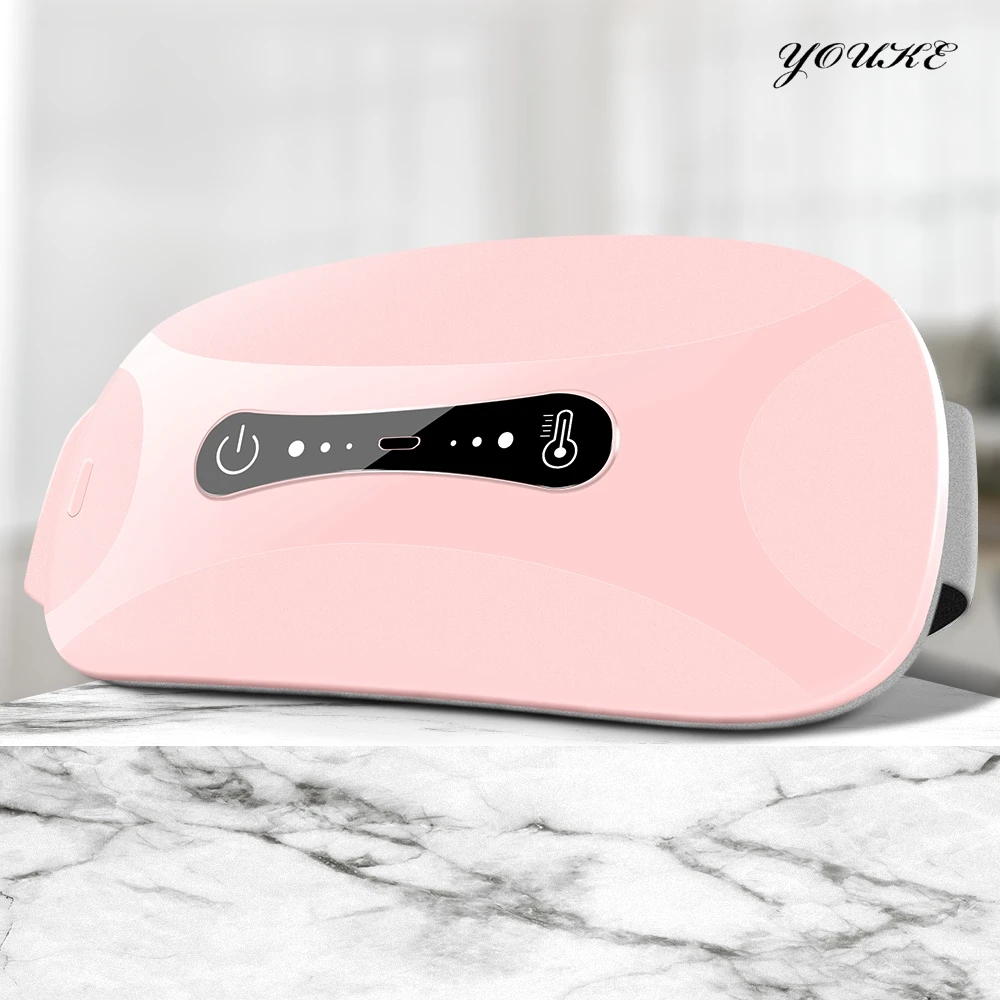 

Waist Massager Electric Heating Pad Relief Back Or Waist Pain Belt Dysmenorrhea Relief Abdominal Heating Pad Массажер для талии