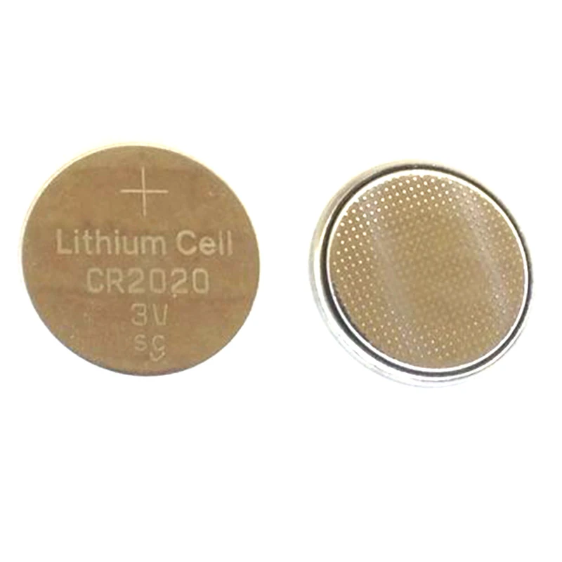 5шт./лот кнопочная батарейка CR2020 2020 Кнопочная 3 в литиевая для пульта