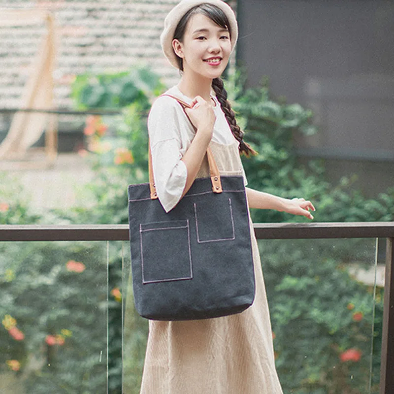 

Холщовые сумки на плечо для женщин, дизайнерская вместительная дамская сумочка-мессенджер, повседневный саквояж кросс-боди, 2021