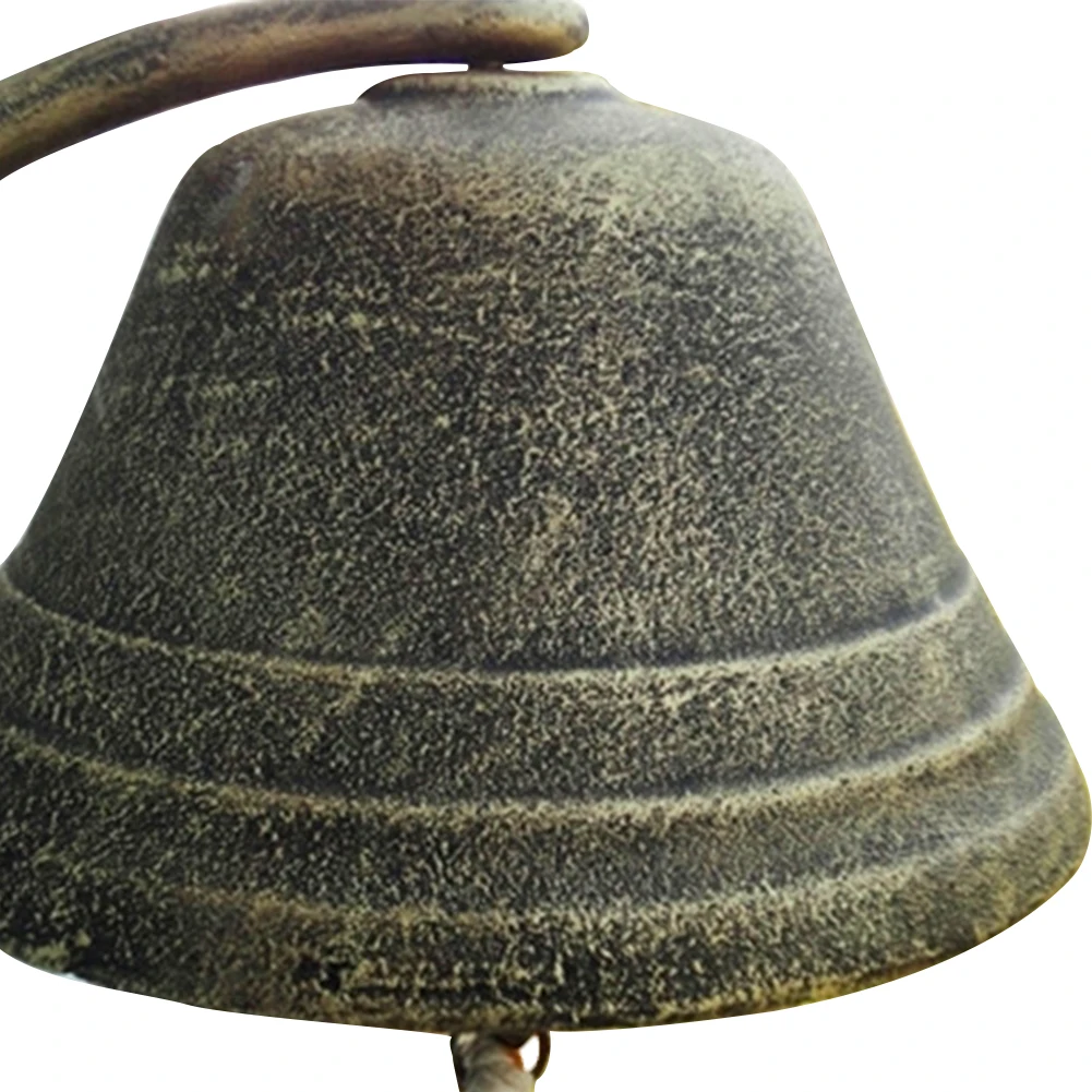 Железный ветряной колокольчик с украшением в форме подвесной дверной звонок