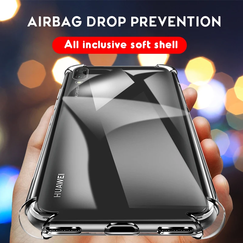 Чехол для Honor V30 Pro с воздушной подушкой huawei P20 Lite 2019 mate 30 8X Nova 6 SE 5i Y7 - купить по