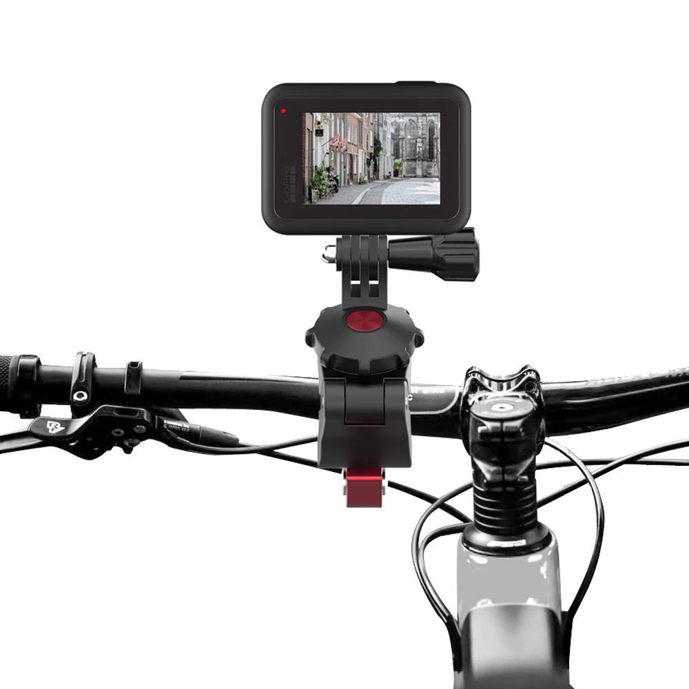

Bicycle Clip for Insta360 One R GoPro Osmo Action/Pocket Sports Camera Universal Mountain Bicycle Clamp 360° Adjustable 1PC