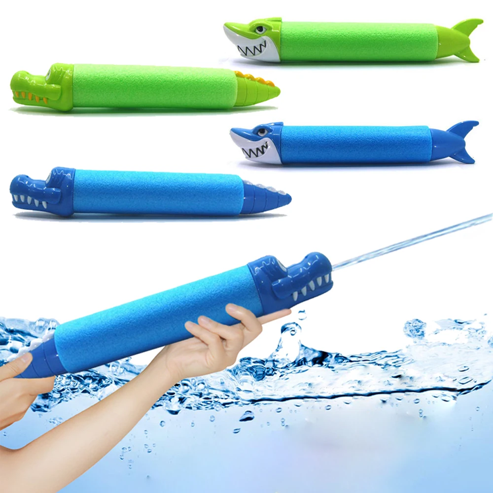 Летняя водяная игрушка водяной пистолет животное EVA пушка Потяните-Тип жемчуг