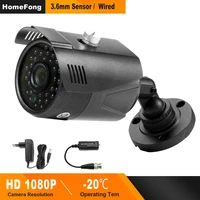 homefong surveillance camera hd1080p cctv camera for video intercom wired home security outdoor waterproof infrared night vision