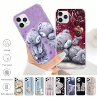 tatty teddy bear me to you transparent phone case cover for huawei p20 p40 lite p30 pro p smart 2019 honor 10 10i 20 lite