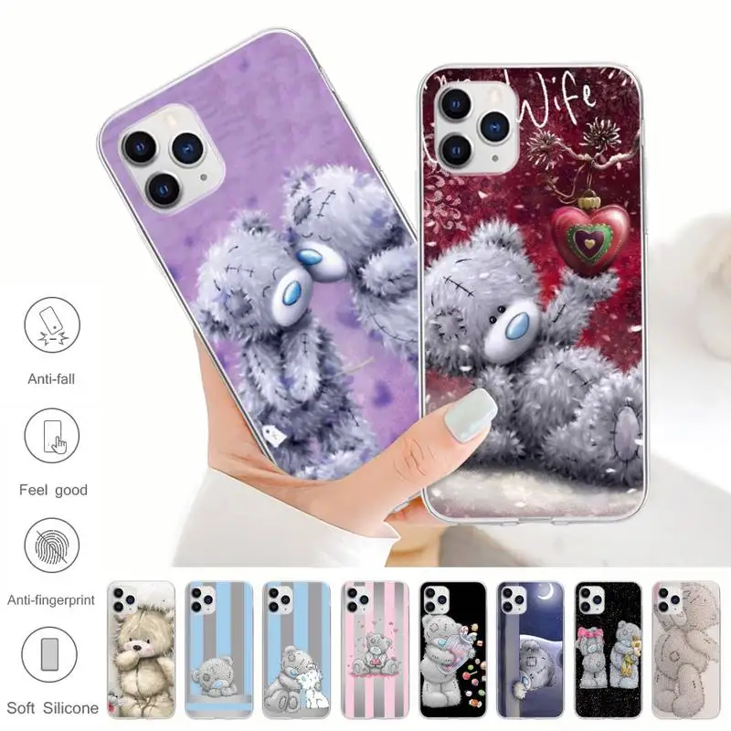 Tatty Teddy Bear Me To You Прозрачный чехол для телефона Huawei P20 P40 Lite P30 Pro P Smart 2019 Honor 10 10i 20
