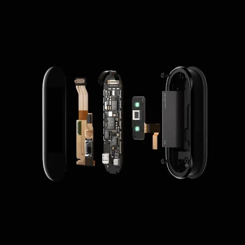 Оригинальный Смарт браслет Xiaomi Mi Band 5 цветной дисплей AMOLED 1 дюйма пульсометр