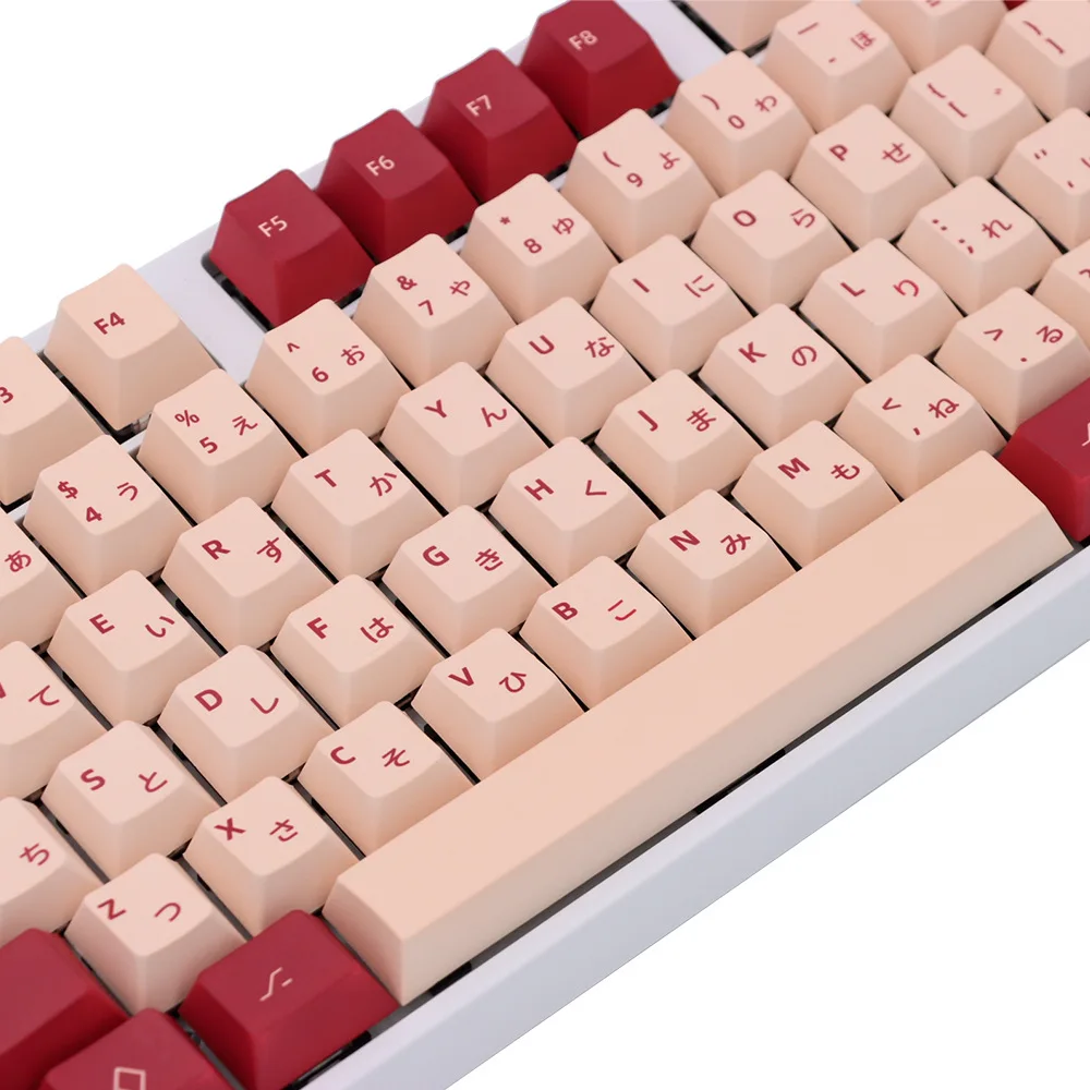 129 клавиш японский корень вишни профиль краска Sub клавиши для механической
