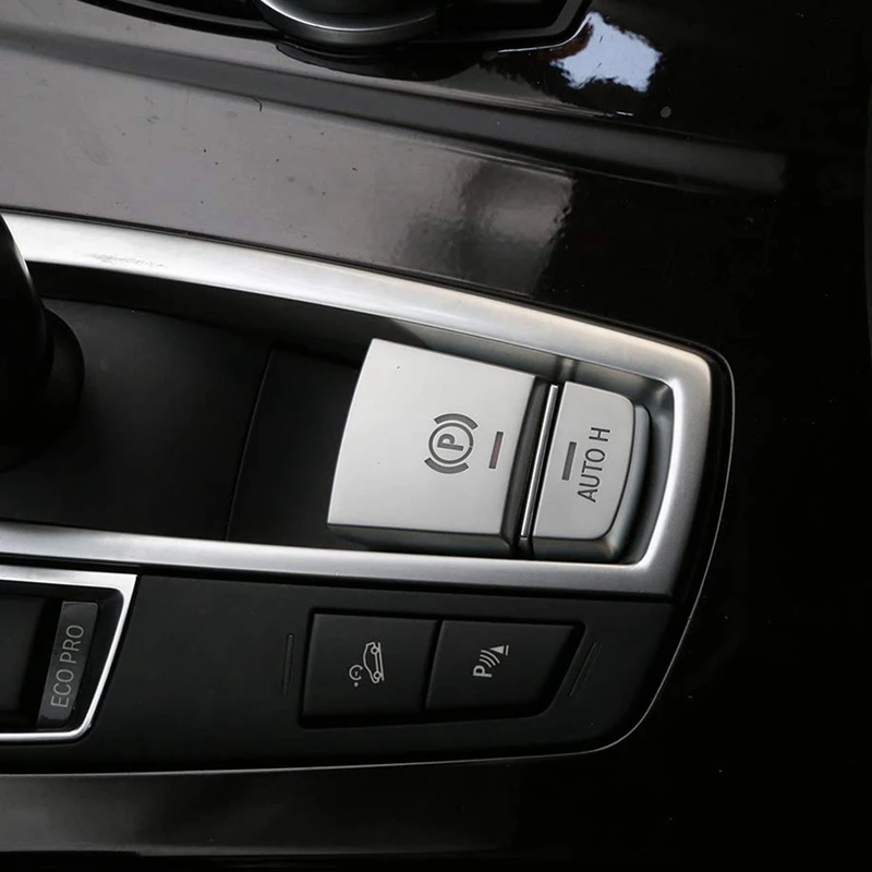 Parking Brake Switch P Button Cover Stickers for B-M-W F10 F07 F01 F25 F26 F11 F06 F15 F16 X3 X4 X5 X6 |