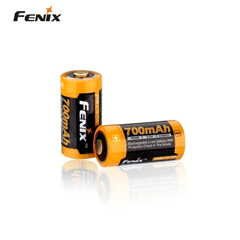 Fenix ARB-L16-700 3,6 V 700mAh 16340 литий-ионная аккумуляторная батарея с защитой цепи