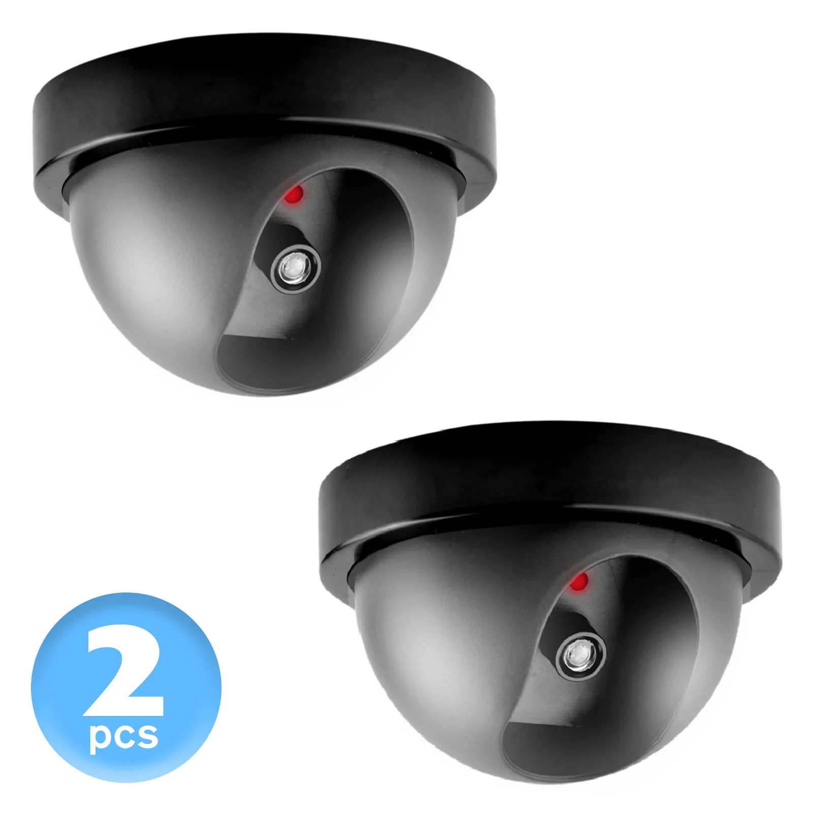 Из 2 предметов поддельные безопасности Камера Dome Dummy камера имитация Камеры
