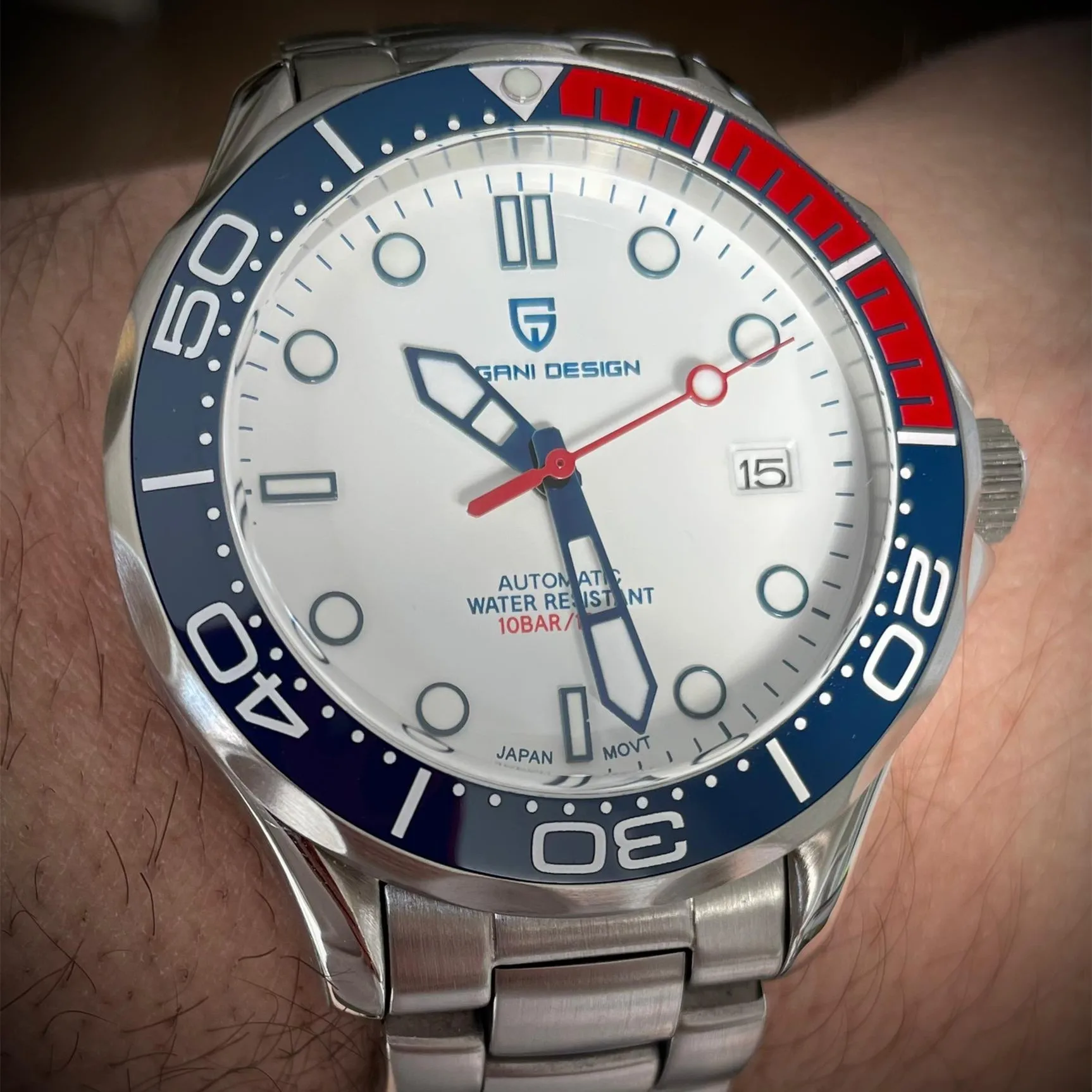 

2021 New PAGANI DESIGN 007 Men's Mechanical Watches Brand Luxury Automatic Watch Men Waterproof Wristwatch Japan NH35 Clock Man