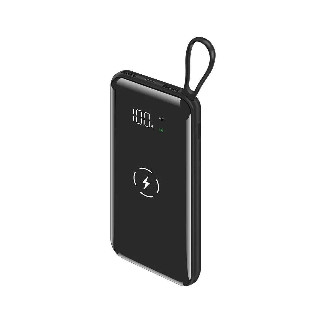 30000 мАч QI Беспроводное зарядное устройство power Bank для iPhone8 X Max samsung Внешний аккумулятор с двумя usb-портами зарядное устройство беспроводной внешний аккумулятор