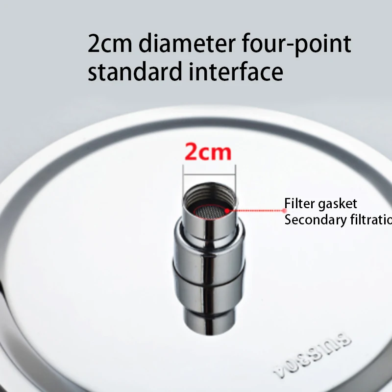 12/10/8/6/4 дюйма Большой Площади Тропический Душ Лейка для душа из Нержавеющая сталь