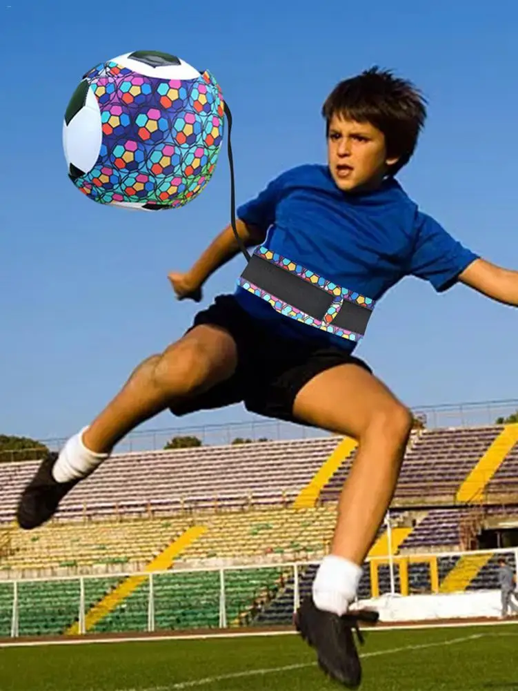 

Soccer Kick Trainer Durable Football Training Equipment Solo Soccer Practice Training Aid Universal For Kids And Adults