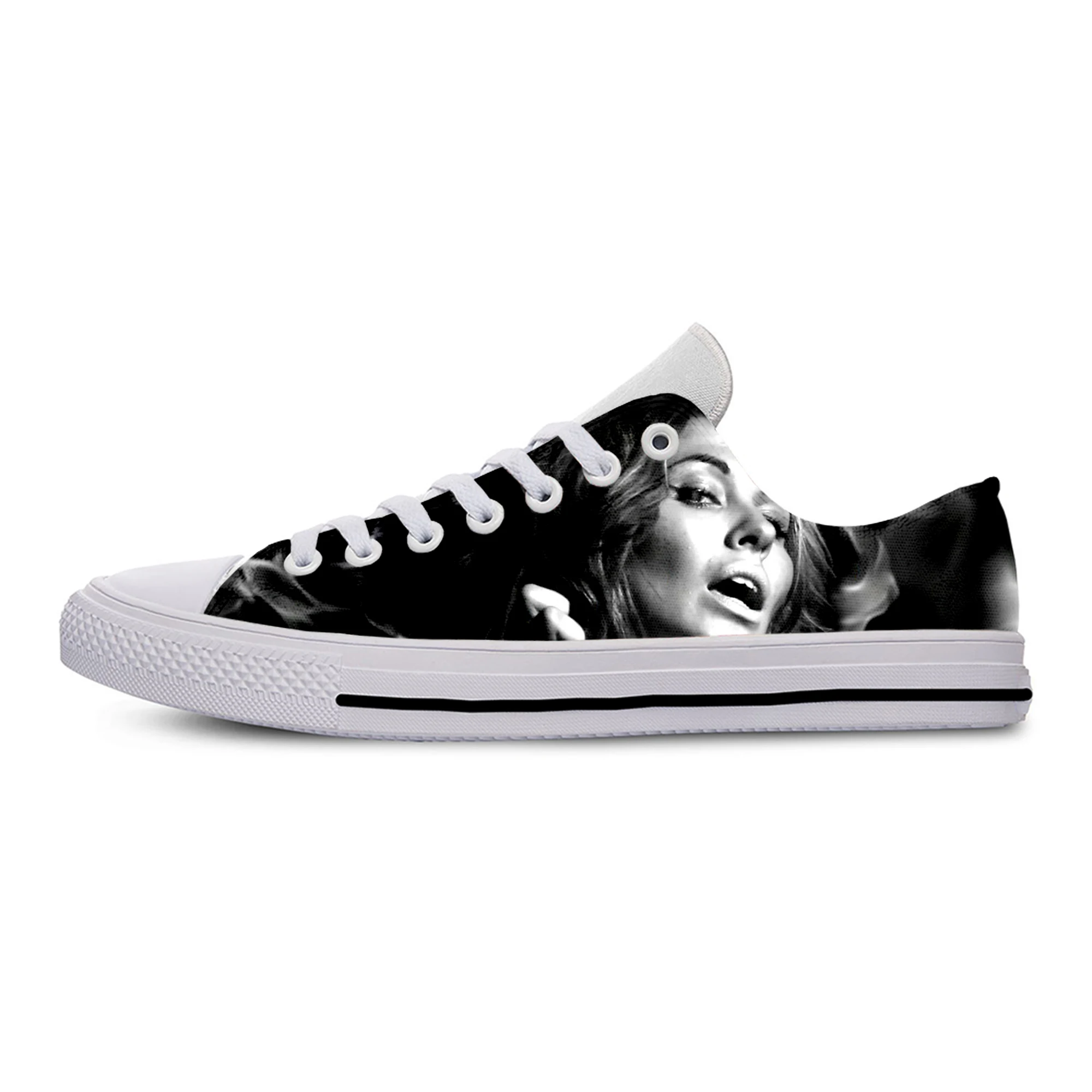 

Luna LePage 2021 Fashion men Women Vulcanized Shoes Sneakers Lace-up Casual Shoes Breathable Canvas Graffiti Flat
