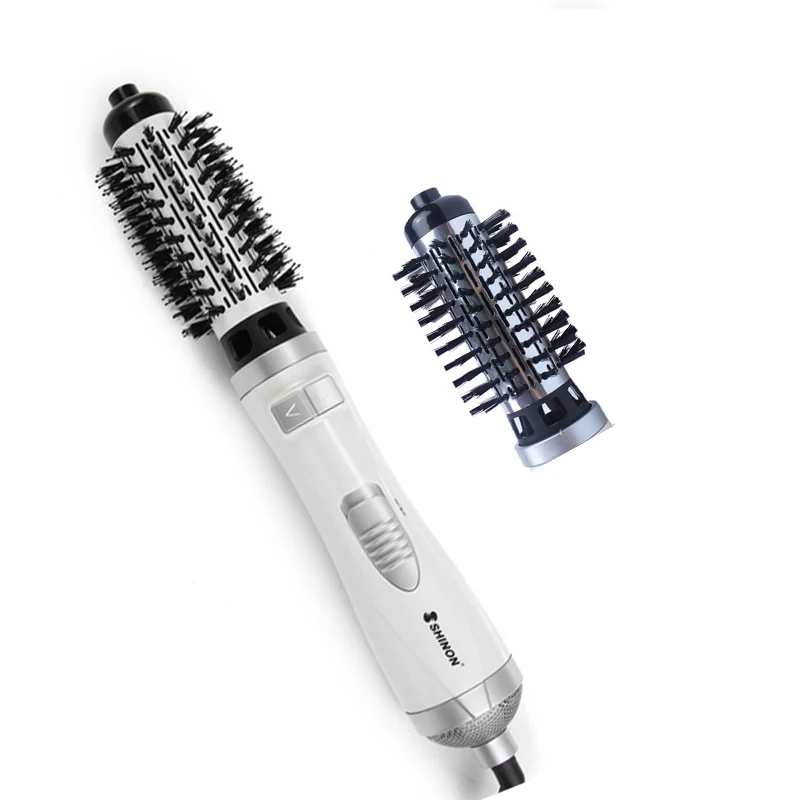 

2 in 1 Rotating Hair Dryer Brush Professional Round Brush Hair Dryer Hot Air Brush Dryer Comb Salon Hair Styler