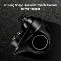 r1 mini ring bluetooth4 0 rechargeable wireless vr remote game controller joystick gamepad for android 3d glasses r57