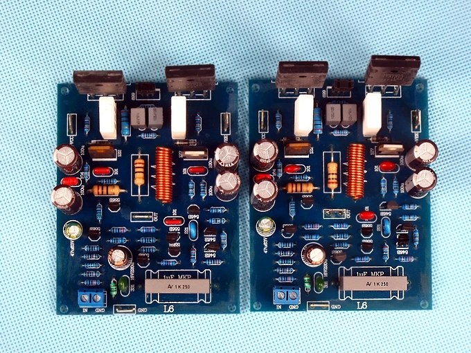 

L6 Amplifier Board Tube TTA1943 TTC5200 80W 120W Capacitors CBB Kit