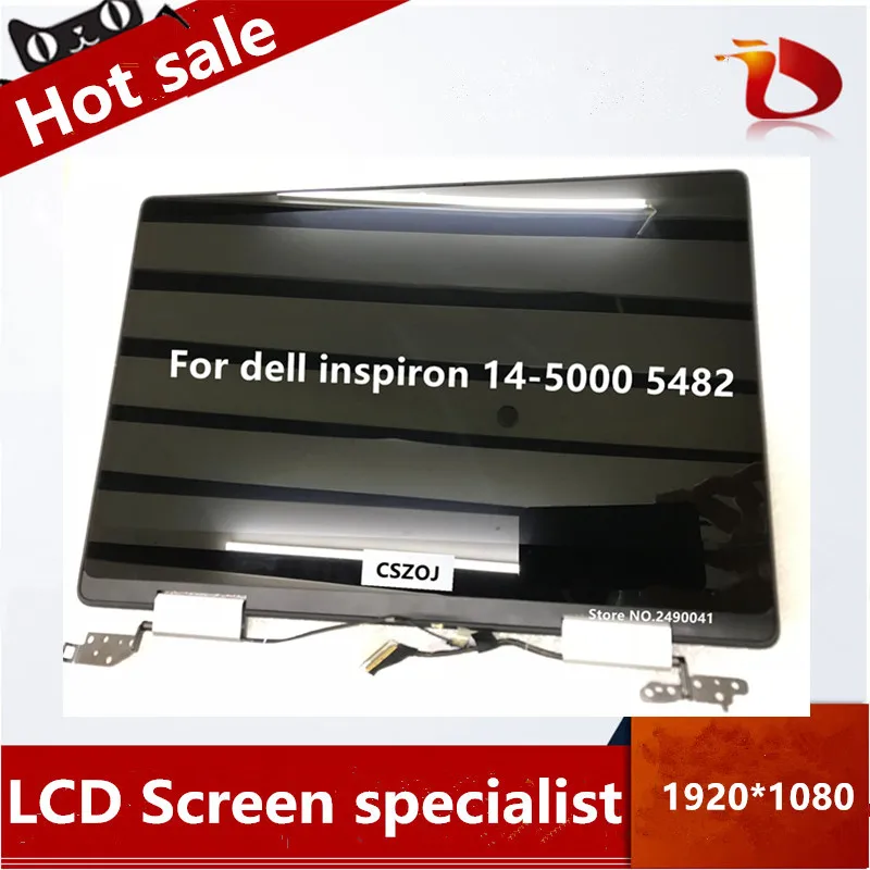 Бесплатная доставка 14 &quotЖК дисплей с сенсорным экраном для dell inspiron 5000 5482 1920*1080