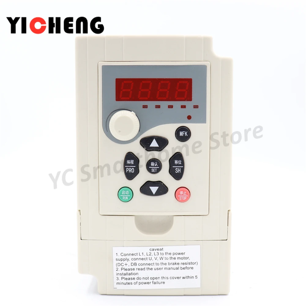 Высокопроизводительный и малошумный мини-двигатель переменного тока-драйвер VFD 0