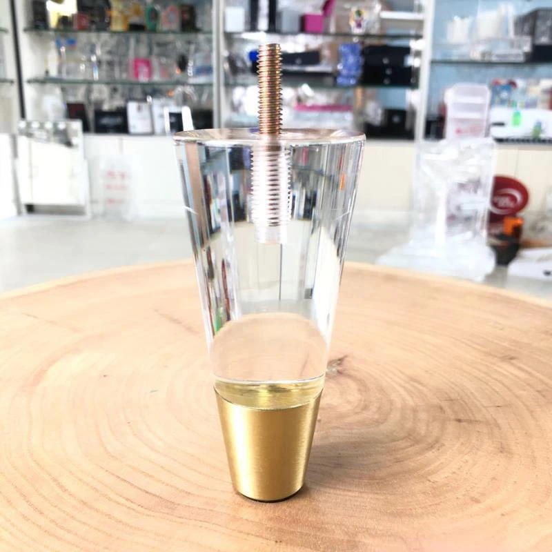 Акриловые ножки для дивана прозрачные круглые Сменные мебели дом стулья комоды