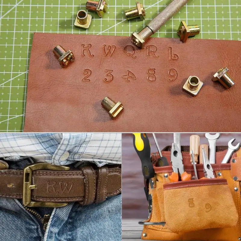 36 штампов набор символов для тиснения из углеродистой стали инструменты