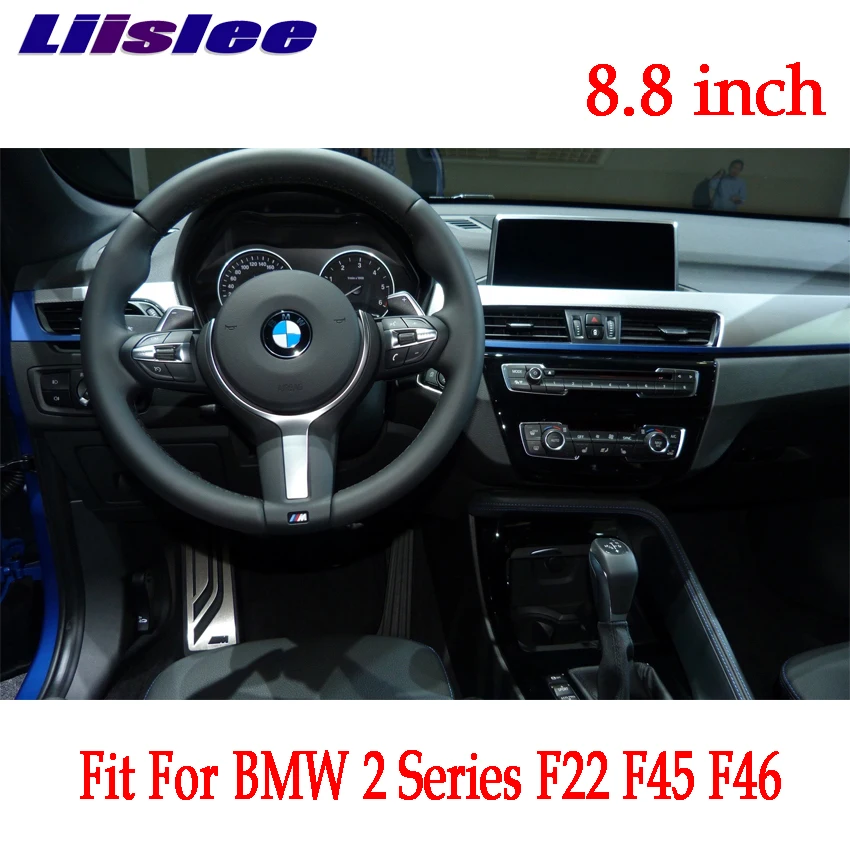 Liislee для BMW 2 серии F22 / F45 F46 2013 ~ 2017 Android автомобильный Радио Аудио Видео