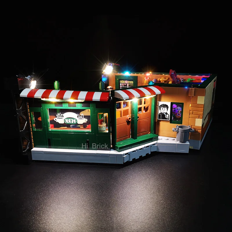 Креативный совместимый светильник LEGOe 21319 классика американская драма друзья