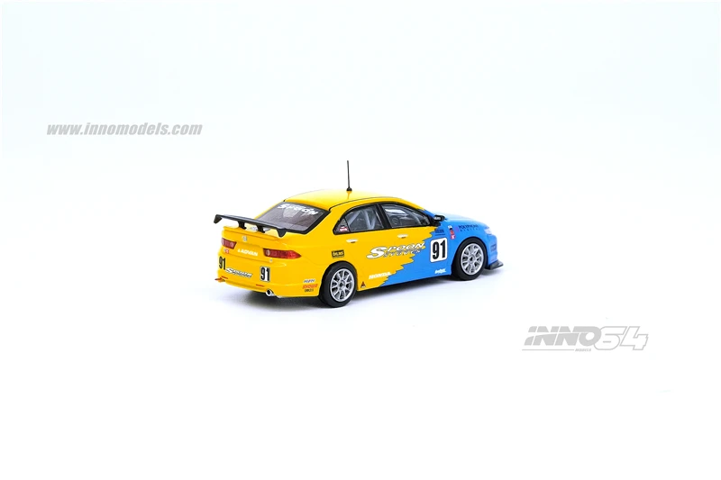 

INNO 1:64 HONDA ACCORD Euro-R (CL7) #91 Spoon Sports Diecast Model Car